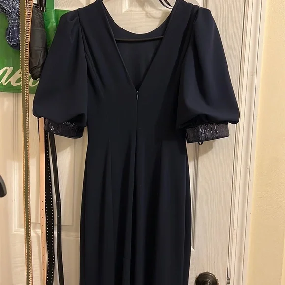 Shoulder Ruffle Gown - Picture 3 of 6